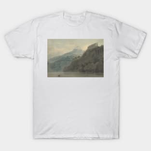 On the Gulf of Salerno near Vietri by John Robert Cozens T-Shirt